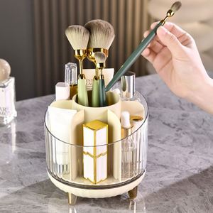 Caja Organizadora de Maquillaje Giratoria, Contenedor de Almacenamiento de Cosméticos para Escritorio - Product Image 4