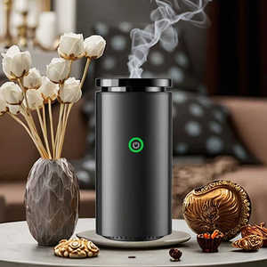 Siweiyi Smart <b>Waterless</b> Aromatherapy <b>Diffuser</b> Custom Color Silent Arabic Incense Burner Electric Bakhoor Burner for Home - Product Image 1