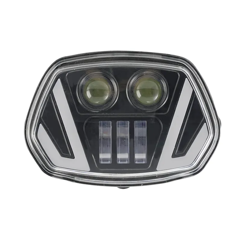 2022 new design high beam and low beam DRL with turn light motorcycle headlight for Vespa Sprint