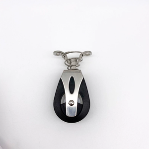 Puleggia in Nylon singola 316 in acciaio inossidabile con molla per corda 6-8mm - Product Image 5