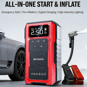 Arrancador de Baterías Todo en Uno de Alta Calidad para Autos de 12 V, Banco de Energía, Linterna, Inflador de Neumáticos, Capacidad de Batería de 99800 mAh - Product Image 2