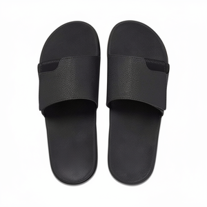 Open Toe Soft Comfortable Backless Half Loafers Durable Summer Winter Casual Men Genuine Leather <b>Arch</b> <b>Support</b> EVA 3D Printing - Product Image 2