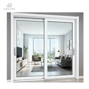 <span class=keywords><strong>Finestra</strong></span> <span class=keywords><strong>Scorrevole</strong></span> in Alluminio a Doppio Vetro Personalizzata dal Design Moderno per Balcone e Villa, Efficiente dal Punto di Vista Energetico - Product Image 3