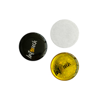 Autocollant Programmable étanche N213 215 RFID pour médias sociaux étiquette nfc époxy