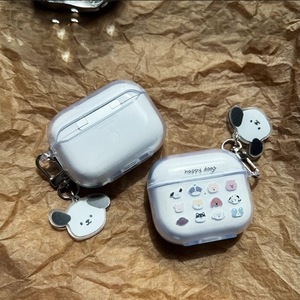 เหมาะสำหรับ airpods 1/2 airpods Pro 3เต็มปลอกเคสนิ่มใสแบบอเนกประสงค์น่ารักสำหรับสุนัข - Product Image 4