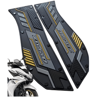Tapis antidérapant en caoutchouc pour moto Nvx Aerox155, tapis de sol pour moto, repose-pieds Aerox 155, tout neuf