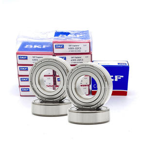Marca SKF Original 608 6203 6204 6302 6303 Zz Rolamento de esferas profundo de aço cromado de alta velocidade - Product Image 1
