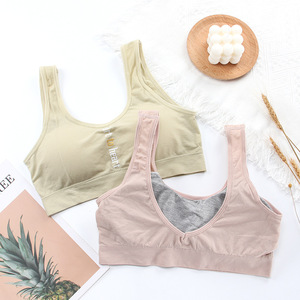 Wire Free Sports Bra Women Half Cup Breathable Racerback Letter Print Spandex Polyester Seamless No Pad Machine Washable - Product Image 3