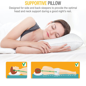 Funda <span class=keywords><strong>de</strong></span> algodón 100% a rayas <span class=keywords><strong>para</strong></span> <span class=keywords><strong>cama</strong></span>, almohada <span class=keywords><strong>de</strong></span> microfibra alternativa <span class=keywords><strong>para</strong></span> hotel y complejo turístico, relleno <span class=keywords><strong>de</strong></span> gel <span class=keywords><strong>de</strong></span> refrigeración <span class=keywords><strong>de</strong></span> lujo - Product Image 5