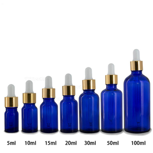 Flacon compte-gouttes en verre dépoli avec logo personnalisé ambre vert bleu pour crème de soin pour visage huiles capillaires flacon <span class=keywords><strong>goutteur</strong></span> cosmétique personnalisé - Product Image 2