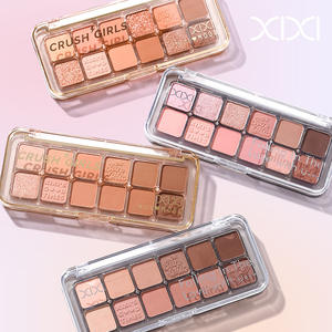 Xixi Mist <span class=keywords><strong>Muse</strong></span> douze couleurs fard à paupières plaque perle Flash mat éclaircissant liquide Fixation Blush - Product Image 4
