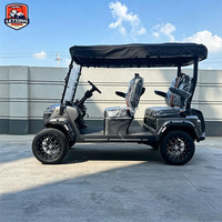 Nouvelle arrivée, prix d'usine, voiturette de golf personnalisable 4 places pour les visites dans les parcs d'attractions