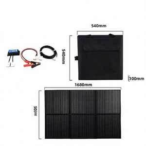 กระเป๋าพับพลังงานแสงอาทิตย์ 300W 18V แบบพกพาสำหรับใช้งานกลางแจ้ง พร้อมขั้วต่อประสิทธิภาพ 23% - Product Image 5