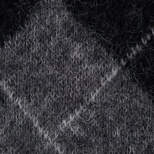 Wiserise مخصص تخفيضات كبيرة للنساء نمط أرجايل سترة متماسكة بلا أكمام مع وشاح التفاصيل ملابس الطبقات - Product Image 4