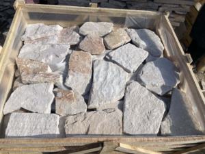 حجر ش حديث من الحجر الرملي الطبيعي القشرة الخارجية الخارجية للسطح الطبيعي لكسوة جدران القصر - Product Image 3