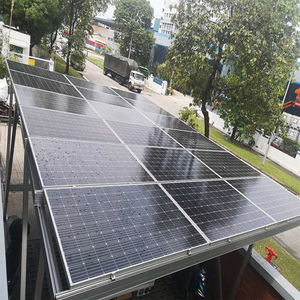 Système de carport solaire étanche en profilés d'aluminium, structure alimentée pour montage de carport solaire étanche, prix de gros compétitif - Product Image 4
