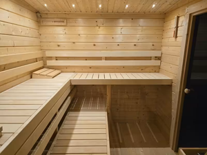 Fabrieksgroothandel Buiten Hot Sale Houten Huis Container Sauna Ruimte Met Tuin - Product Image 6