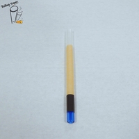 Accessoires pour fumeurs en verre coloré de haute qualité avec embout en silicone, possibilité d'imprimer un LOGO.