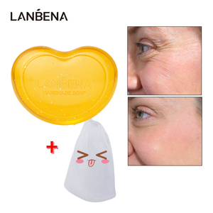 Savon artisanal LANBENA 24K Or, nettoyage en profondeur, hydratant - Product Image 2
