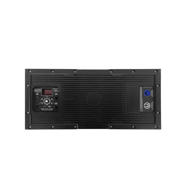HDL 50-A 4K Active Three-Way Line Array Module Class D 4000W RMS DSP Power Amplifier Board with RDNet for Stage PA Sound System