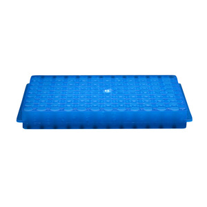 Support à tubes à essai Chengbao 96 puits double face pour tubes de centrifugation de 0,5 ml, 1,5 ml, 2 ml, stockage d'échantillons de laboratoire - Product Image 1