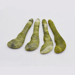 <span class=keywords><strong>Massage</strong></span>-Heißstein Natürlicher Grüner Jade Heiß-Kalt-Steine Spa Nacken Rücken Gesicht Massagegerät Schönheitspflege Ganzkörper-Entspannungstherapie - Product Image 6