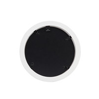 Peinture murale ronde moderne faite à la main avec impression UV, cadre en bois MDF pour la décoration de la maison, du bureau ou de l'hôtel