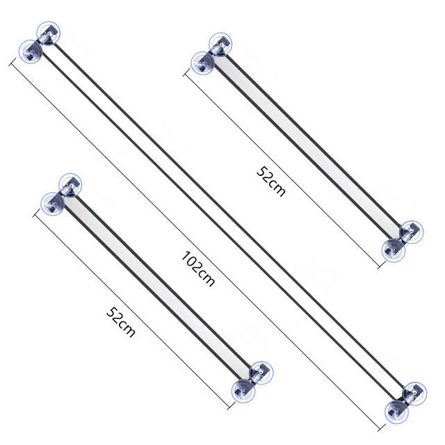 52cm Multi Functional Vehicle Universal Strip Light LED Front and Rear Windshield Flashing Warning Light Roof Light