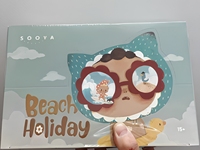 Sooya Studio Beach Holiday Blind Box Figur Koleksi Lucu Hiasan Meja Mainan Trendi Hadiah Bertema Anime atau Merchandise Anime