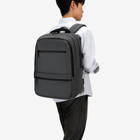 Sac à dos professionnel pour homme en tissu Oxford, grande capacité, pour ordinateur portable, minimaliste, imperméable, avec port USB, en polyester, idéal pour les trajets quotidiens, les voyages et les étudiants