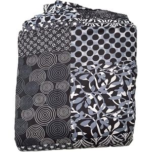 Tela de Algodón Estampada COTSILER Color 10, 42 Pulgadas de Ancho, Ligera, con Patrón Geométrico Abstracto para Vestidos y Blusas de Verano - Product Image 1