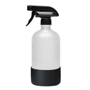 Vaporisateur rond en verre Boston givré transparent de 16oz pour huiles essentielles Solutions de nettoyage pour plantes - Product Image 2