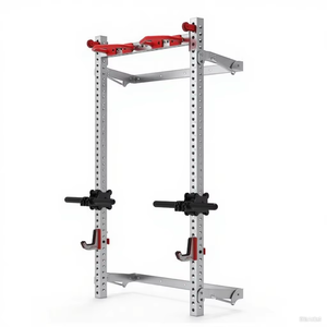 حامل تمارين قابل للطي وقابل للتعديل من الفولاذ الكربوني REYK REYK-14 مع رف للتمارين على الحائط ورف للتمارين الرياضية لتدريب الجسم بالكامل - Product Image 3