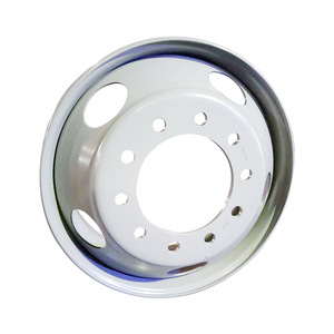 Nouvelles Jantes de Camion Sur Mesure 22,5 Pouces, Roues 22,5x9,0 Argentées avec Soudure Mécanique, Disque de Roue 22,5wheels - Product Image 1