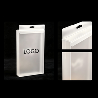 Boîte rectangulaire en plastique PET personnalisée de qualité supérieure, respectueuse de l'environnement, avec estampage à chaud doré, options personnalisables, emballage cadeau de luxe, vente au détail, épicerie