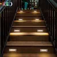 Indoor Outdoor Buried Fuß beleuchtung Treppe Led Treppe Step Wand leuchte 3w Einbau Led Step Light
