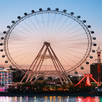 Manèges de Parc d'Attractions, Équipement Touristique Extérieur, Grande Roue Géante de 88m à Vendre