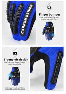 MADBIKE Gants de <span class=keywords><strong>Motocross</strong></span> personnalisés Running Protection Respirant MAD-06 Gants de course de moto - Product Image 6