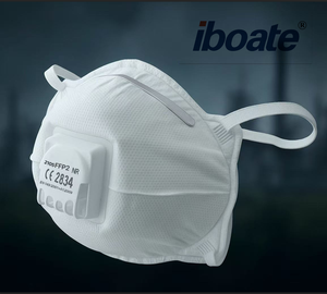 Protection respiratoire Ffp2 Valve d'expiration Masque anti-poussière Respirateur industriel de sécurité Masque des lieux publics - Product Image 1