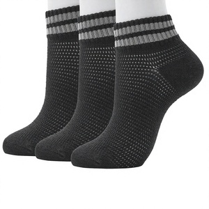 Chaussettes respirantes pour hommes en mélange de coton tricoté, chaussettes de sport et habillées, avec boîte, vente en gros OEM - Product Image 4
