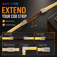 Süper Parlak 12V COB LED Şerit Işık 480LED/m 3000K CRI90 Esnek Noktasız Lineer Aydınlatma Güçlü Kendinden Yapışkanlı Sırtlı