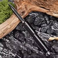 Couteau de poche multifonctionnel en acier inoxydable personnalisé, vente en gros, pour le camping en plein air et la survie, chasse, mini couteau de poche EDC