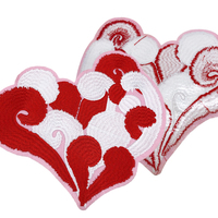 Patch brodé personnalisé pour motards, grande broderie thermocollante pour vestes