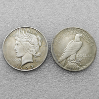 Pièces de monnaie commémoratives Peace Dollar des États-Unis de 1923, cadeaux, décoration de la maison