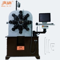 Machine CNC de formage de ressorts à haute productivité, type caméra multi-axes, de précision automatique, pour fils de diamètre 0,2-2,5 mm