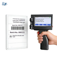 Machine de codage de date d'expiration par code-barres, imprimante à jet d'encre portable avec plaque de positionnement