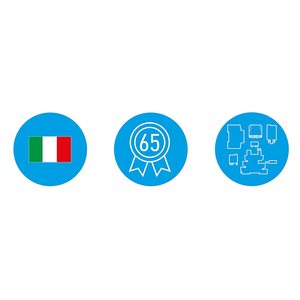 Thermostat d'ambiance mécanique Finder 230 V 15 A IP21 Blanc avec 1 interrupteur pour domotique - Product Image 3