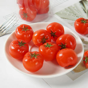 Mini-tomate de simulation, modèle de tomate, légume de simulation, jouet alimentaire, aides pédagogiques cognitives pour l'école, accessoires de photographie - Product Image 2