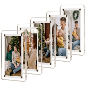 Venta al por mayor directa de fábrica: Mini imanes magnéticos para nevera con diseño cuadrado, divertidos, DIY, para marcos de fotos y fundas de fotos - Product Image 1