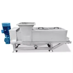 Vortex Type Ozone Bubble Cleaning Machine Vegetable and Fruit Washing and Vibration Dewatering Equipment